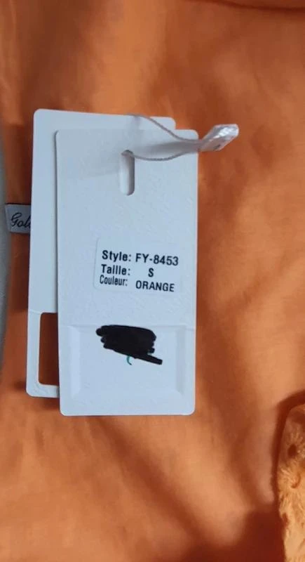 Top naranja "Golden Live" talla M/L Nuevo – photo 6